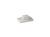 Attaches câble adhésives Ø 5.6 x 7.2 mm / 27 x 17 mm / 10 pcs