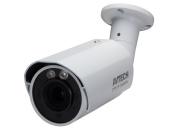 Caméra HD CCTV HD-TVI extérieur cylindrique IR lentille varifocale motorisé 1080P blanc