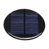 Panneau solaire photovoltaïque mini 5V/110mA, polycristallin, diamètre 90mm