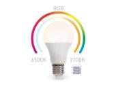 Ampoule RGB+W E27 WIFI smart