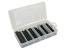 Lot de 85 gaines noir colle