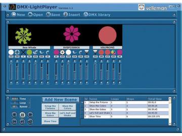 Régie de lumière DMX via USB