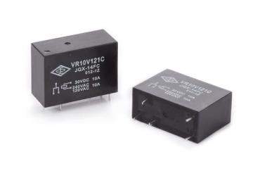 Relais vertical 10A/30-220V 1 x repos travail HG4T24