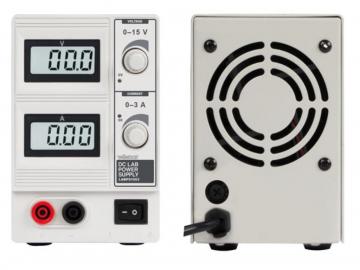 Alimentation de laboratoire réglable 0-15 VCC/0-3 A