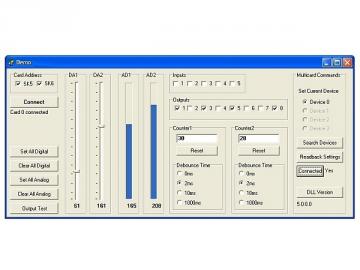 Carte interface USB d’expérimentation