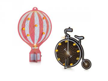 Set de 2 Kits de Soudage - Montgolfière Rétro & Vélo Rétro