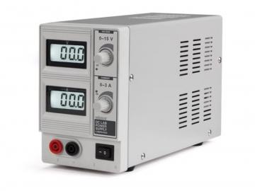 Alimentation de laboratoire réglable 0-15 VCC/0-3 A