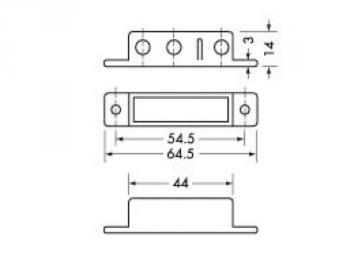 Contact magnetique NF/ NO