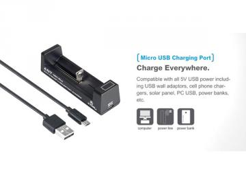 Chargeur multifonction pour accus Li-ion