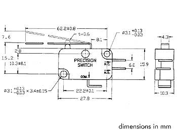 Microrupteur 12A