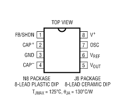 LT1054CN8 convertisseur CC-CC DIP8