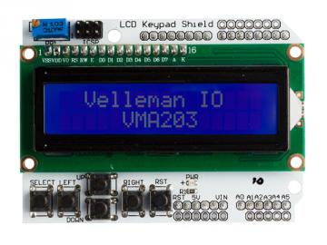 Shield LCD et clavier pour ARDUINO