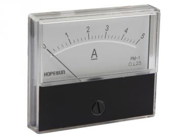 Ampèremètre analogique de tableau 70 x 60mm