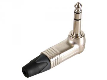 Neutrik connecteur Jack 2 points mâle 6.3mm 90° nickelé NP3RCS