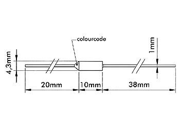 Fusible thermique 10A 250Vac