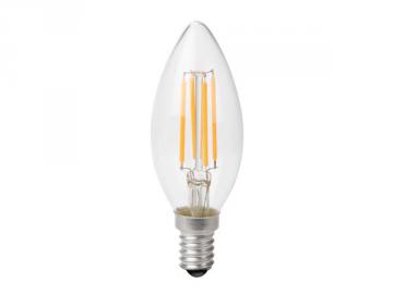 Ampoule LED filament E14 4W bougie