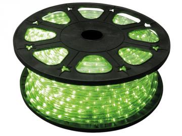 Tube flexible lumineux à leds 45m vert