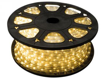 Tube flexible lumineux à leds 45m blanc chaud