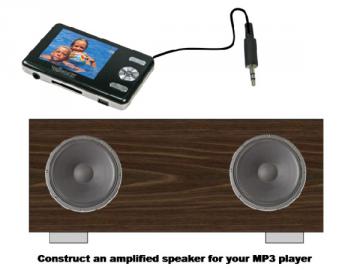 Amplificateur 2 x 5W pour lecteur MP3