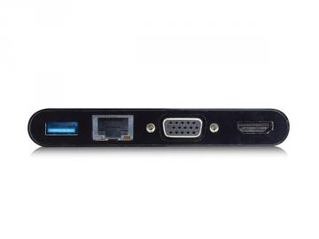 Station USB-C vers HDMI 4K, USB-A, ETHERNET et USB-C