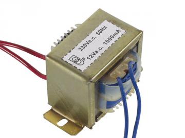 Transformateur châssis ouvert 12VA 1 x 12v