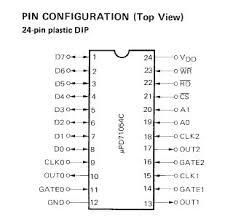 D71054C-10 NEC timer programmable 24b