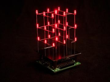 Cube à leds 3 x 3 x 3