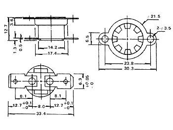 Interrupteur Klixon thermique NO