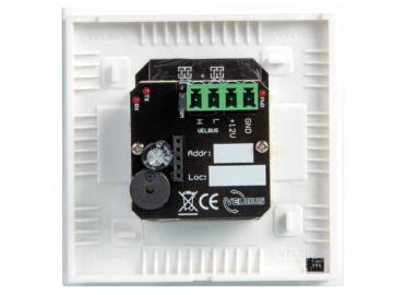 Module de commande en finition verre avec touches tactiles doubles, noir ou blanc au choix VMBGP2
