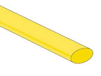 Gaine thermorétractable 9.5mm 2:1 / Jaune